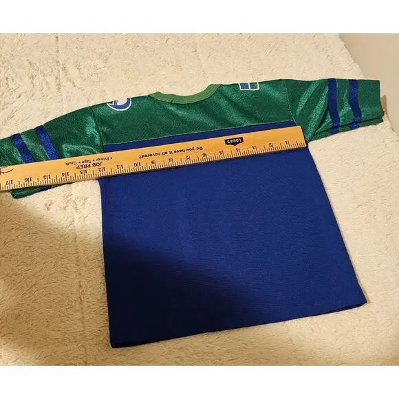Vintage Seattle Seahawks Football 3T, kids jersey. Single stitch. USA Made. Rare